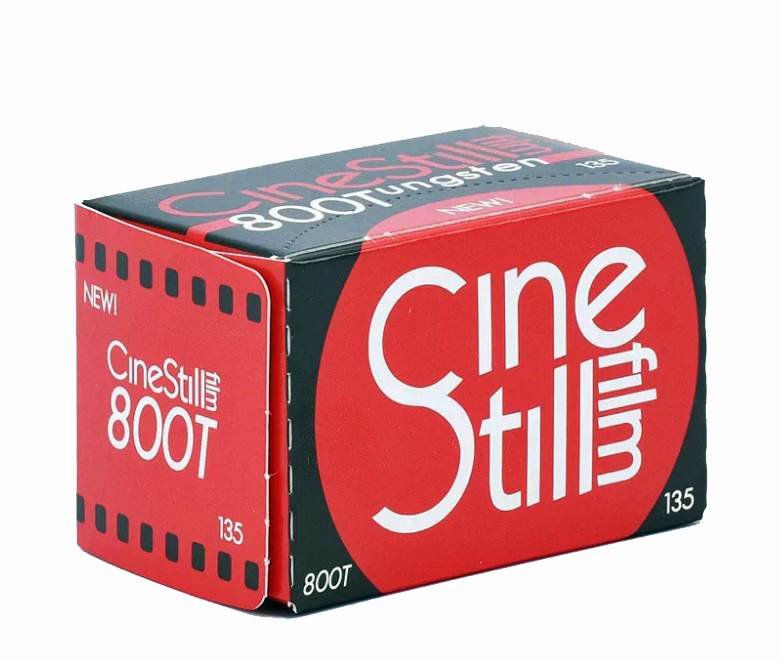 Cinestill 800T Tungsten 36 Exposure 35mm Color Negative Film